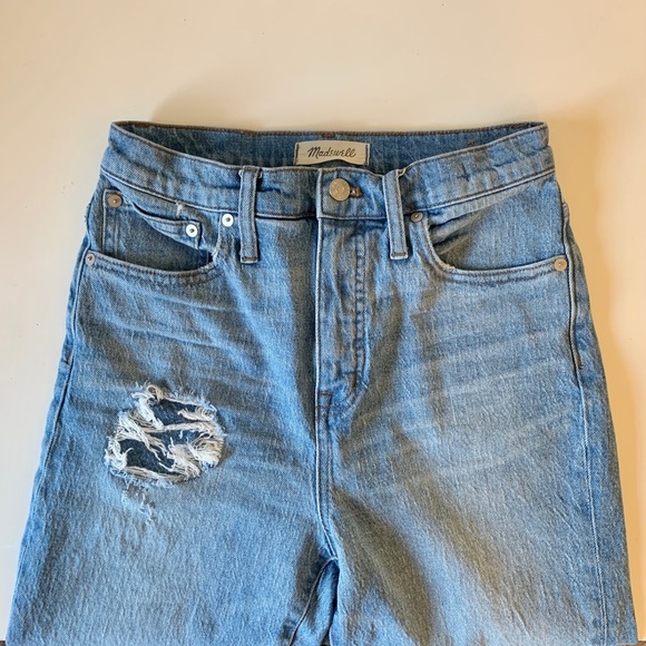 Madewell Classic Straight step-hem jeans - Picture 4 of 12